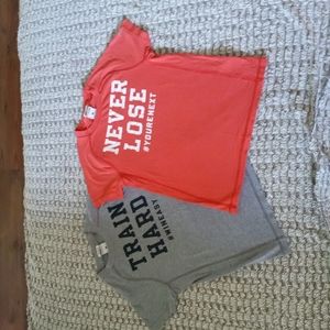 Boys abercrombie t-shirts size 9/10 M